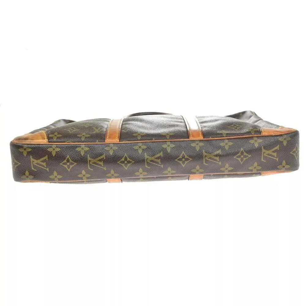 LOUIS VUITTON Porte Documents Voyage Briefcase Hand Bag Monogram